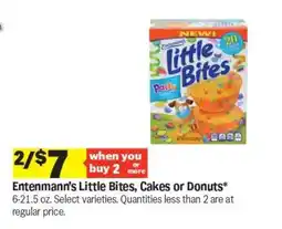 Meijer Entenmann’s Little Bites, Cakes or Donuts offer