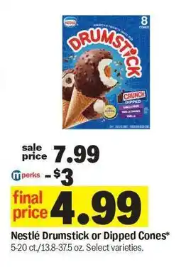 Meijer Nestlé Drumstick or Dipped Cones offer