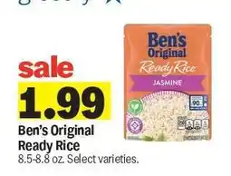 Meijer Ben's Original Ready Rice offer