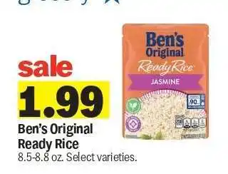 Meijer Ben's Original Ready Rice offer