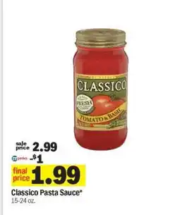 Meijer Classico Pasta Sauce offer