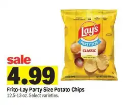 Meijer Frito-Lay Party Size! Potato Chips offer