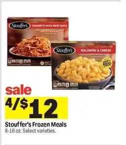 Meijer Stouffer's Frozen Meals offer