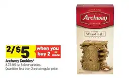 Meijer Archway Cookies offer