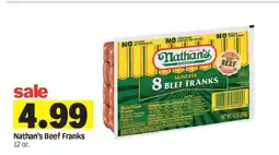 Meijer Nathan's Beef Franks offer