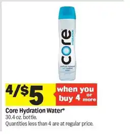Meijer Core Hydration Water offer