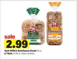 Meijer Aunt Millie's Bakehouse Bread or Buns offer