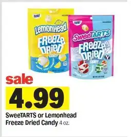 Meijer SweeTARTS or Lemonhead Freeze Dried Candy offer