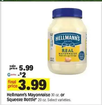 Meijer Hellmann's Mayonnaise offer