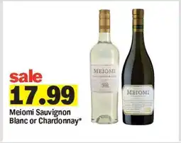 Meijer Meiomi Sauvignon Blanc or Chardonnay offer