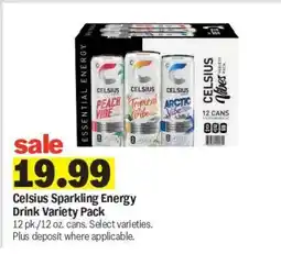 Meijer Celsius Sparkling Energy Drink Variety Pack offer