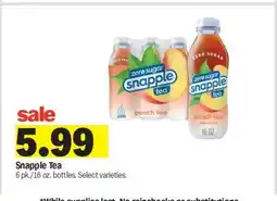 Meijer Snapple Tea offer