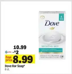 Meijer Dove Bar Soap offer