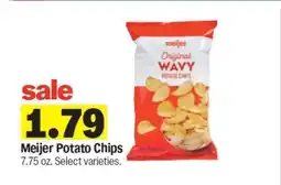 Meijer Meijer Potato Chips offer