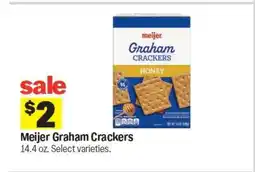 Meijer Meijer Graham Crackers offer