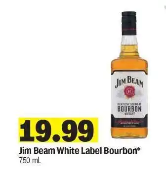 Meijer Jim Beam White Label Bourbon offer