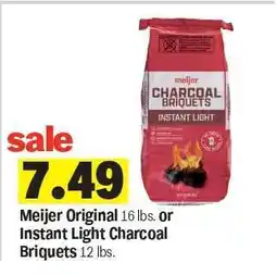 Meijer Meijer Charcoal Briquets offer