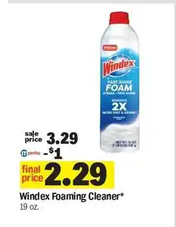 Meijer Windex Foaming Cleaner offer