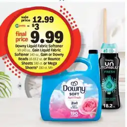 Meijer Downy Liquid Fabric Softener offer