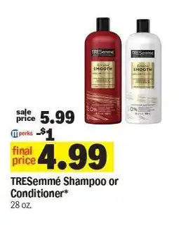Meijer Tresemme Shampoo or Conditioner offer