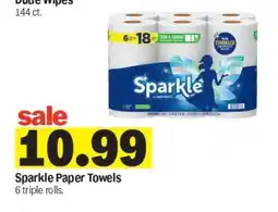 Meijer Sparkle Paper Towels offer