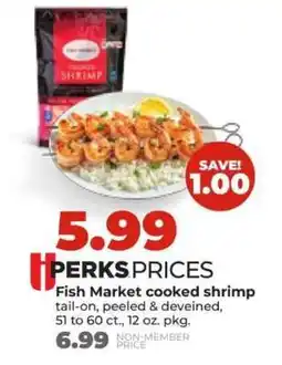 Hy-Vee Fish Market cooked shrimp offer