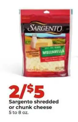 Hy-Vee Sargento Cheese offer
