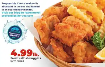 Hy-Vee Fresh Catfish Nuggets offer