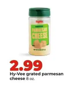Hy-Vee Hy-Vee grated parmesan cheese offer