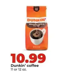 Hy-Vee Dunkin' Coffee offer