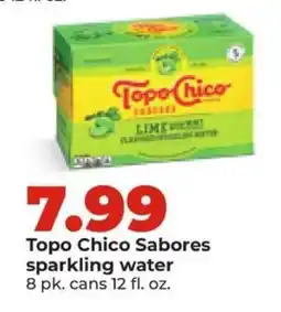 Hy-Vee Topo Chico Sabores Sparkling Water offer
