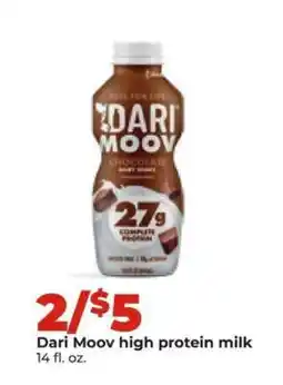 Hy-Vee Dari Moov high protein milk offer