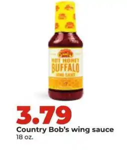 Hy-Vee Country Bob’s wing sauce offer