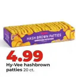 Hy-Vee Hy-Vee hashbrown patties offer