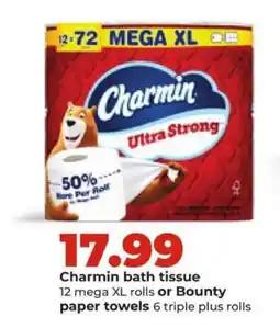 Hy-Vee Charmin Bath Tissue offer