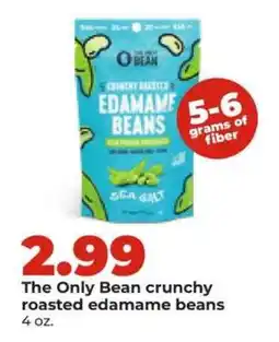 Hy-Vee The Only Bean crunchy roasted edamame beans offer