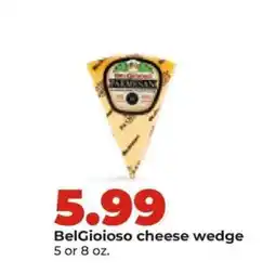 Hy-Vee BelGioioso Cheese Wedge offer