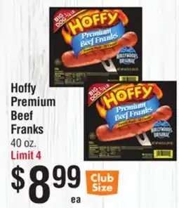 Smart & Final Hoffy Premium Beef Franks offer