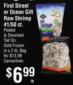 Smart & Final First Street or Ocean Gift Raw Shrimp offer