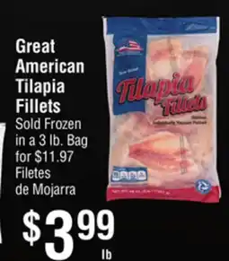 Smart & Final Great American Tilapia Fillets offer