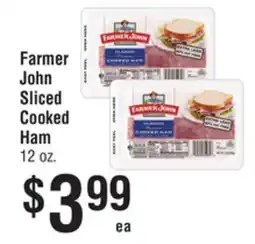 Smart & Final Farmer John Sliced Cooked Ham offer