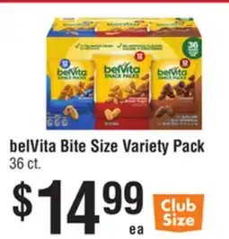 Smart & Final belVita Bite Size Variety Pack offer