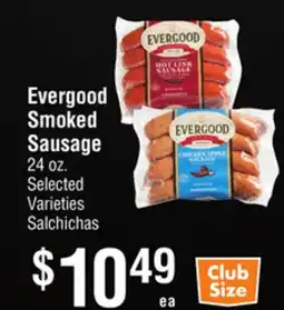 Smart & Final Evergood Smoked Sausage offer