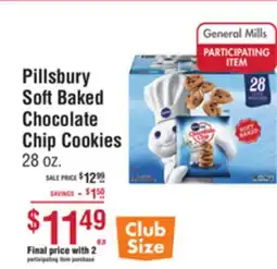 Smart & Final Pillsbury Soft Baked Chocolate Chip Cookies offer