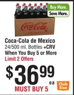 Smart & Final Coca-Cola de Mexico offer