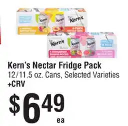 Smart & Final Kern's Nectar Fridge Pack offer