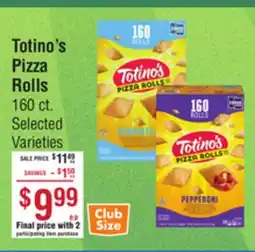 Smart & Final Totino's Pizza Rolls offer