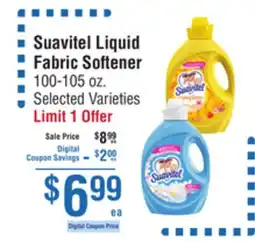 Smart & Final Suavitel Liquid Fabric Softener offer