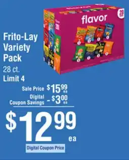 Smart & Final Frito-Lay Variety Pack offer
