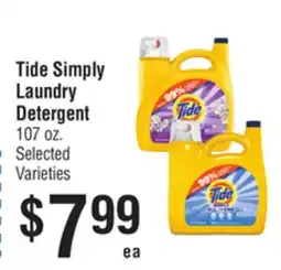 Smart & Final Tide Simply Laundry Detergent offer